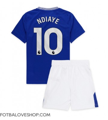 Everton Iliman Ndiaye #10 Dětské Domácí Dres 2024-25 Krátký Rukáv (+ trenýrky)